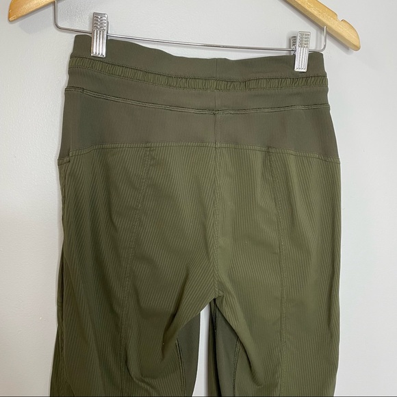 Lululemon Dance Studio Crop 25” Dark Olive Jogger Pants - Picture 6 of 11